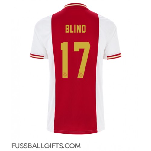 Ajax Daley Blind #17 Fußballbekleidung Heimtrikot 2022-23 Kurzarm